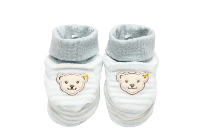 Steiff Steiff Babyschuhe GOTS Baby Wellness Wagenschuh, Blau, – Produktbild 2 von 2