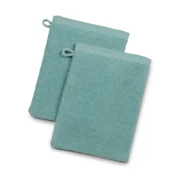 Living Crafts LIVING CRAFTS - Home Waschhandschuh, 2er-Pack - Petrol (100% Bio-Baumwolle), Nachhaltige Mode, Bio Bekleidung – Produktbild 1 von 1