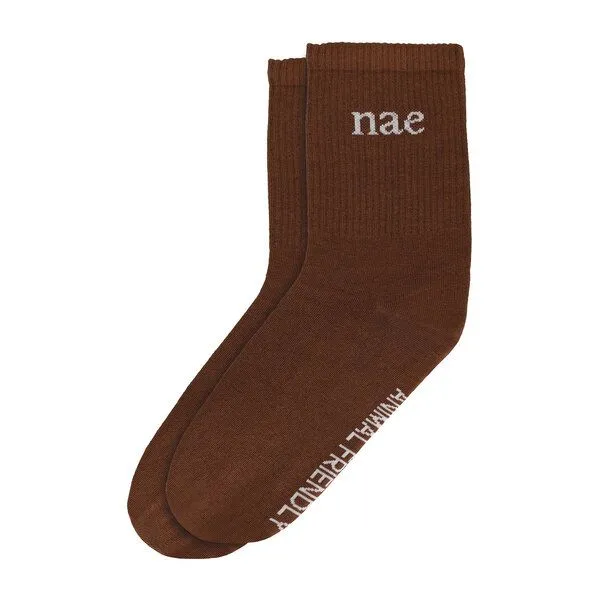 Nae Vegan Shoes Nae Vegan Shoes NAE Animal Friendly Socks, Brown, – Produktbild 4 von 4