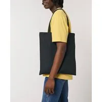 YTWOO YTWOO Leichter Jutebeutel aus 100% Bio Baumwolle, Einkaufstasche, Shopping Bag, Tragetasche, Schwarz, – Produktbild 1 von 1