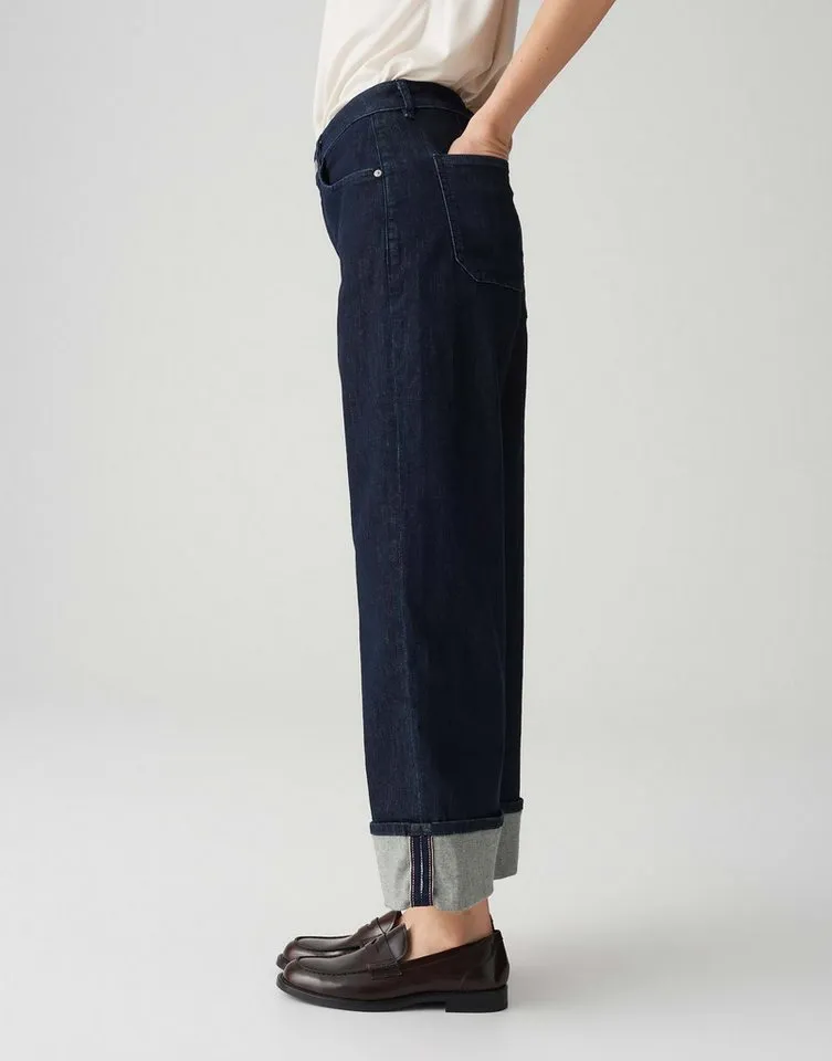 OPUS 5-Pocket-Jeans MIVA TURN UP mit XL Umschlag Ankle, BCI Cotton, XL-Aufschlag am Saum – Produktbild 5 von 5