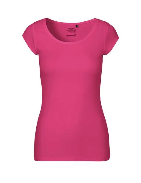 Neutral® - 3FREUNDE Neutral® - 3FREUNDE Frauen Rundhals T-Shirt, Pink, – Produktbild 1 von 3
