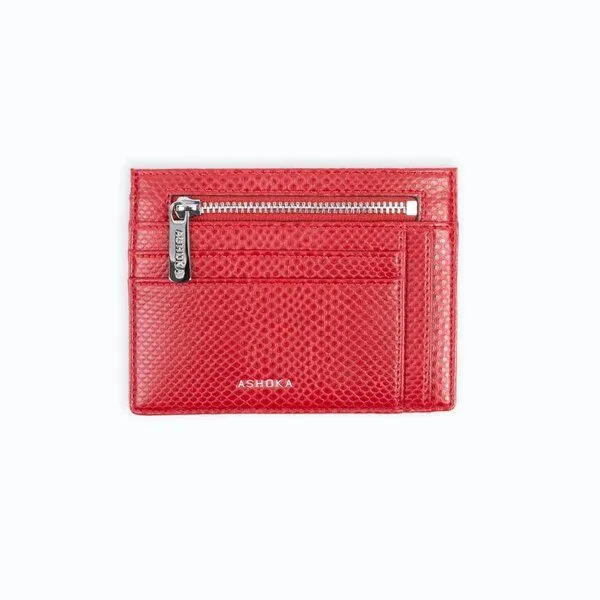 Ashoka Paris Ashoka Paris Rot Eidechse Zip-Kartenhalter Uppeal – Produktbild 1 von 5