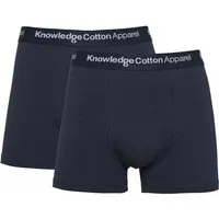 KnowledgeCotton Apparel KnowledgeCotton Apparel Underwear 2Pack, Dunkelblau (total eclipse), – Produktbild 1 von 1