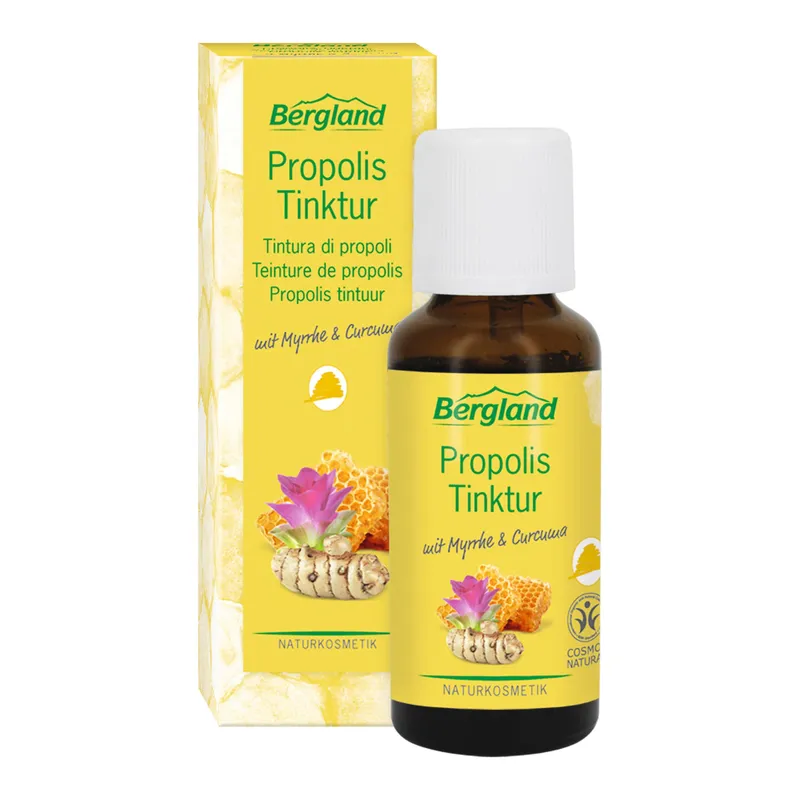 Bergland Bergland Propolis Tinktur, 30 ml, Gelb | weiss, – Produktbild 1 von 1