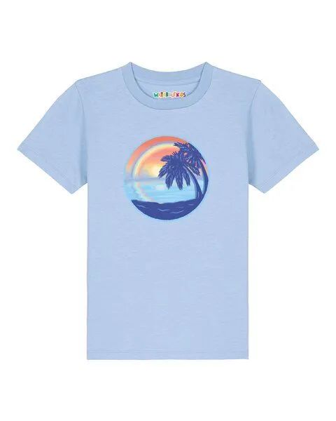 watabout.kids watabout.kids T-Shirt Kinder Sunset Rainbow, Blue soul, – Produktbild 1 von 2