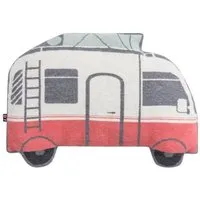 david fussenegger David Fussenegger Großes Kissen „Camper“, 33 x 43 cm aus Recycling-Baumwolle – Produktbild 1 von 1