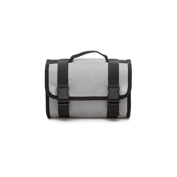 Smateria Smateria IKI vegane handgefertigte Fahrradtasche recycelt, Grau, – Produktbild 1 von 4
