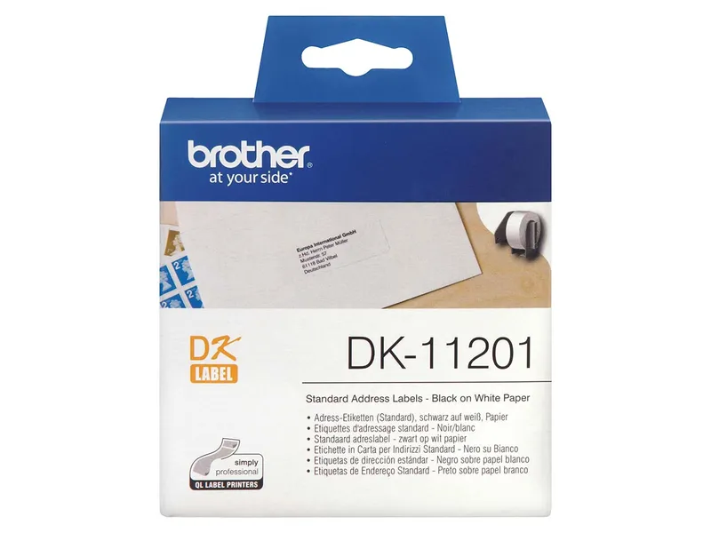 Brother Brother Adressetiketten 'DK-11201' 29 x 90 mm – Produktbild 2 von 5