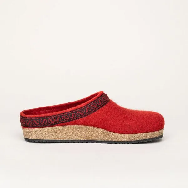 Stegmann Stegmann Filzclog 108 aus 100% Merino-Wolle für Damen & Herren, Rot, – Produktbild 4 von 5