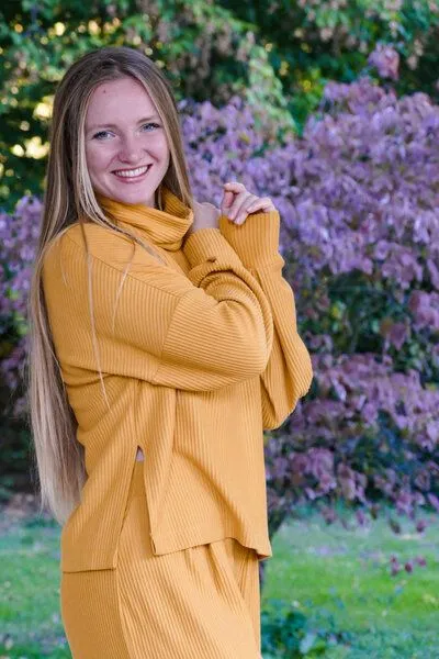 Vivien Joy Vivien Joy Schlichter Rollkragenpullover - Aila Basic Pulli, Amber (gelb), – Produktbild 1 von 4
