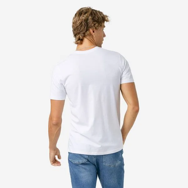 Living Crafts Living Crafts Herren T-Shirt - Clark, White, – Produktbild 4 von 5