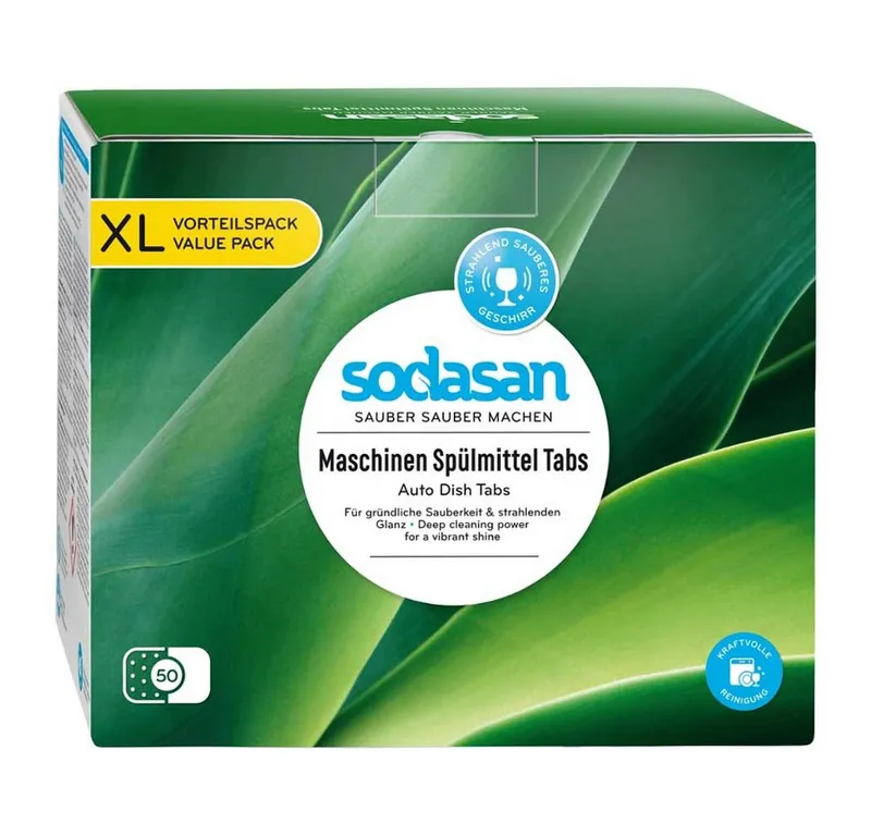 Sodasan Sodasan Spülmaschinentabs XL (50 Stück) – Produktbild 2 von 2