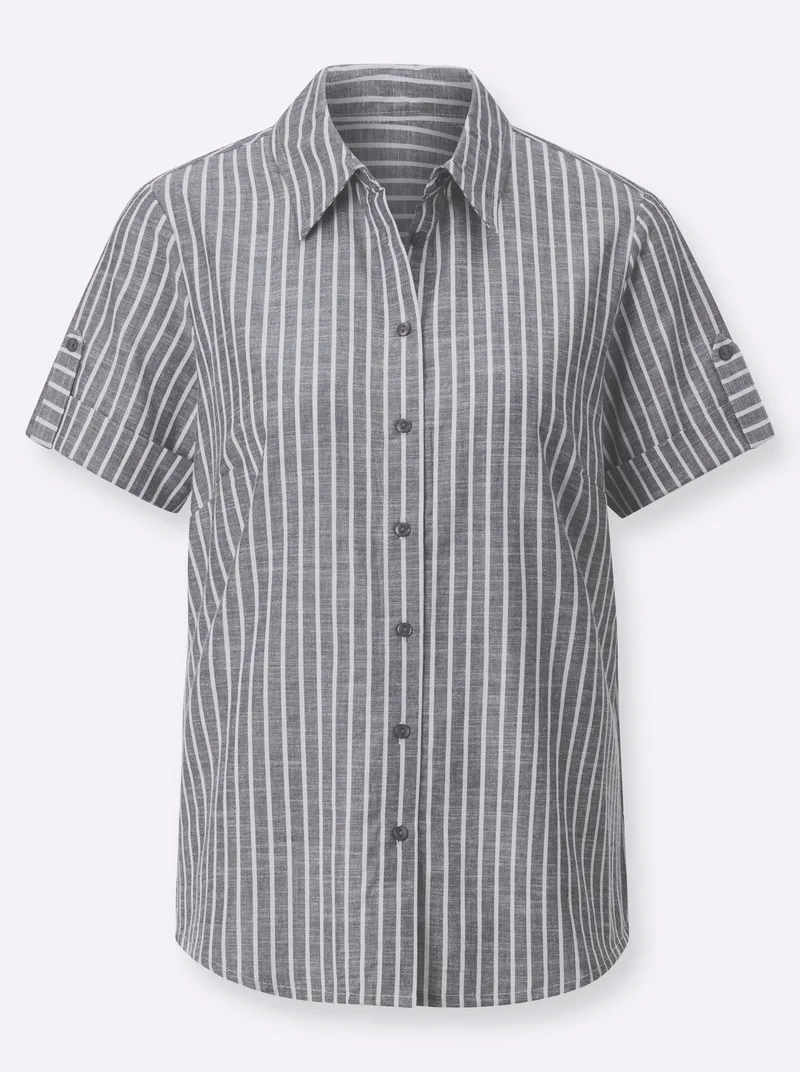 Witt Gestreifte Bluse marine-gestreift, Marine-gestreift, – Produktbild 1 von 2