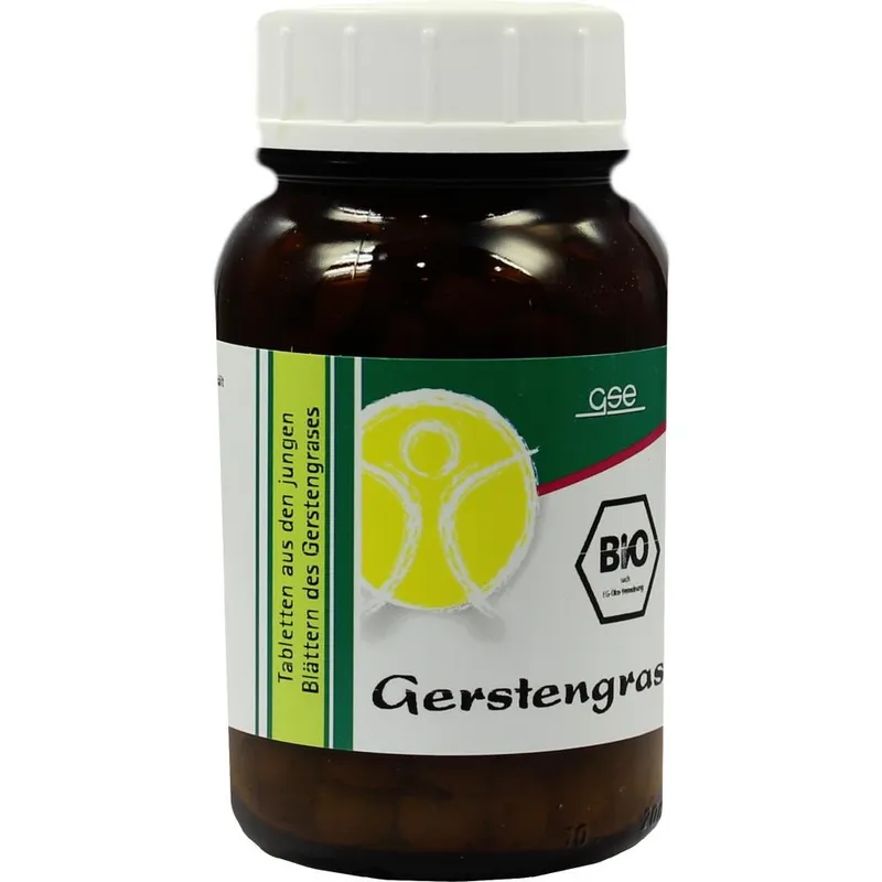 GSE Vertrieb Biologische Nahrungsergänzungs- & Heilmittel GERSTENGRAS 500 mg Bio Tabletten 240 St Tabletten – Produktbild 1 von 1