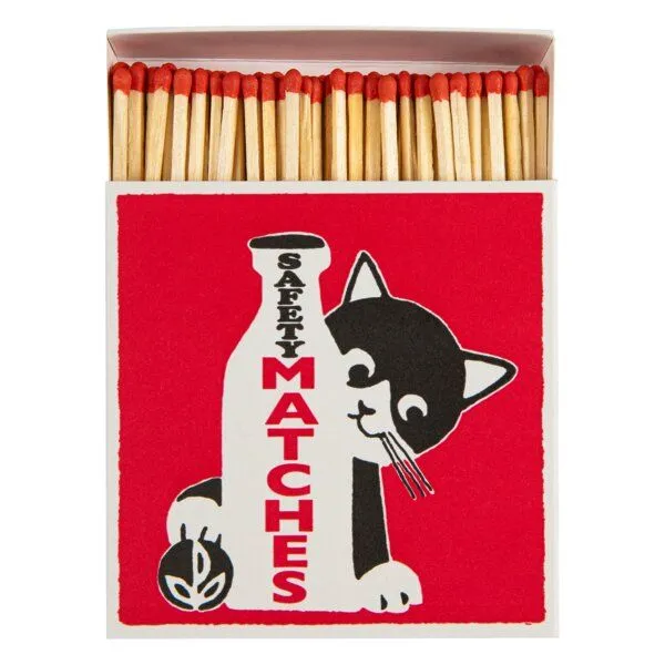 Archivist Archivist Katze mit Milchflasche Matchbox Streichhölzer – Produktbild 1 von 3