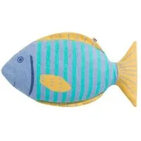 david fussenegger David Fussenegger Großes Kissen „Fisch“, 30 x 45 cm aus Recycling-Baumwolle – Produktbild 1 von 1
