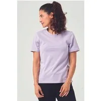 COREBASE COREBASE Damen TShirt "Classic Fit" aus 100% Baumwolle, Pastel lilac (lila), – Produktbild 2 von 5