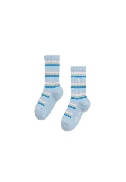 ARMEDANGELS ARMEDANGELS STRIPE Unisex Socken aus Bio-Baumwoll Mix, Blue glow, – Produktbild 2 von 2