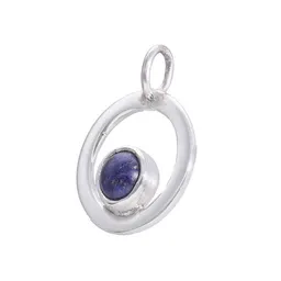 pakilia pakilia Silber Kette Schaukelnde Lapizlazuli Fair-Trade und handmade – Produktbild 1 von 1