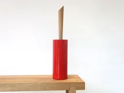 werkvoll by Lena Peter werkvoll by Lena Peter Upcycling WC-Bürste FIRE mit Eichegriff – Produktbild 1 von 1