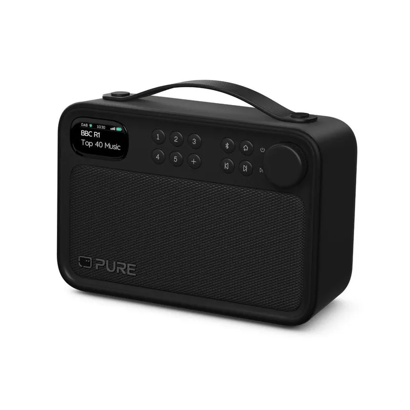 Pure Bloom Schwarz Mobiles Radio – Produktbild 1 von 1