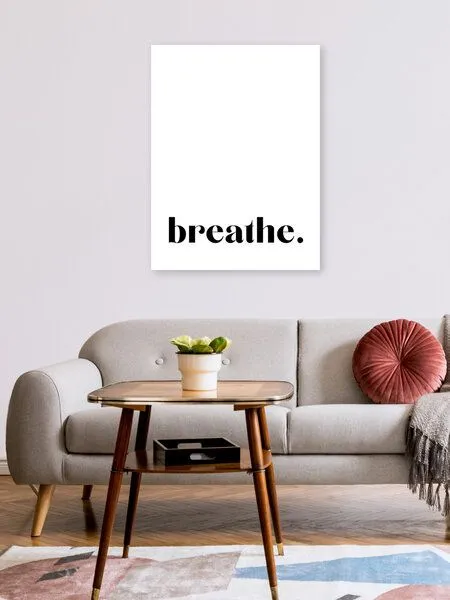 Photocircle Photocircle Poster / Leinwandbild - Breathe No7 – Produktbild 2 von 4