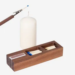 designimdorf designimdorf Feuerzeuge Set Box Nuss – Produktbild 1 von 1