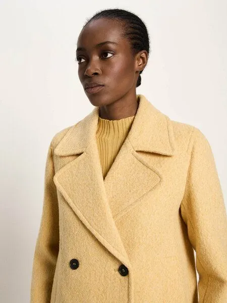 LANIUS LANIUS Cabanjacke aus Schurwolle, Honey melange, – Produktbild 4 von 4
