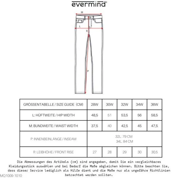 Evermind Evermind M's Straight Fit-MQ1010, Coal black, – Produktbild 1 von 4