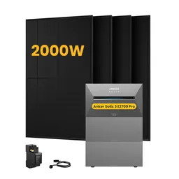 Anker Anker SOLIX Solarbank 3 E2700 Pro, mit 4 x 500 Bifaziale Solarmodule.by Powerness - 8.1kWh / 1 x Smart Meter / Selbstabholung – Produktbild 1 von 1