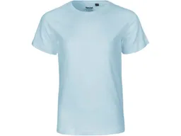 Neutral Neutral Bio-Kinder-T-Shirt mit Rundhalsausschnitt, light blue, Gr. 140/146 – Produktbild 1 von 1
