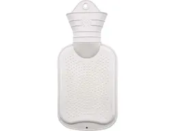 Fair Zone Fair Zone Wärmflasche aus Naturkautschuk, 0,7 l, weiß – Produktbild 1 von 1