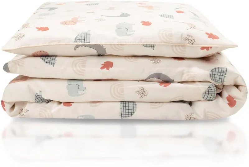 Julius Zöllner Julius Zöllner Kinderbettwäsche Baby- und Kinderbettwäsche aus 100% Bio-Baumwolle, Linon, 2 teilig, erhältlich in den Größen 80x80+35x40cm und 100x135+40x60cm – Produktbild 5 von 8