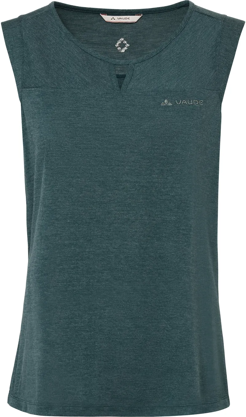 Vaude Vaude Skomer Hiking Damen Funktionstop dunkelgrün 42 - Damenshirts, -blusen & -pullover, Dunkelgrün, – Produktbild 1 von 2