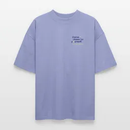 Eukidien Eukidien The Come Closer Tee · Oversized T-Shirt aus Bio-Baumwolle · Lavendel – Produktbild 1 von 1