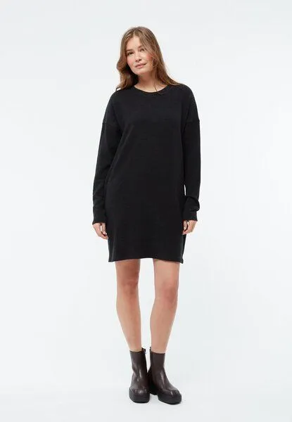 Givn Berlin Givn Berlin Kleid GBJOSEFFA relaxed Fit aus recycelter Baumwolle, Dark grey, – Produktbild 1 von 3