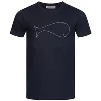NATIVE SOULS NATIVE SOULS T-Shirt Herren - Whale, Navy, – Produktbild 1 von 1