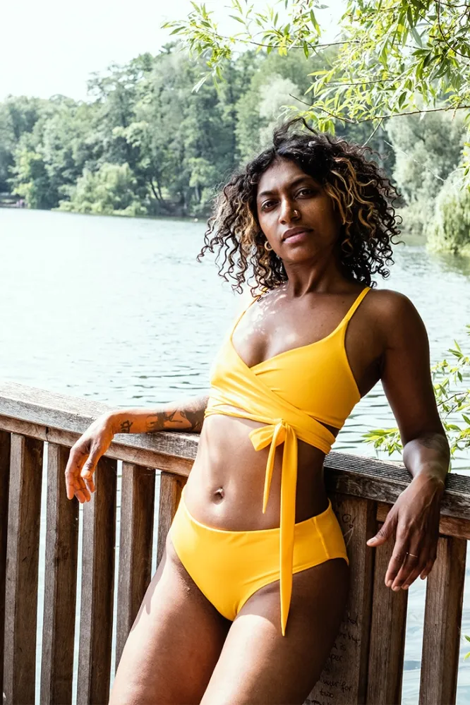 Anekdot Anekdot Damen vegan Bikini Lin Core, Gelb, – Produktbild 2 von 2