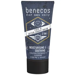Benecos benecos for men Biokosmetik - Gesichts & Aftershave Balsam 2in1 - vegan – Produktbild 1 von 1