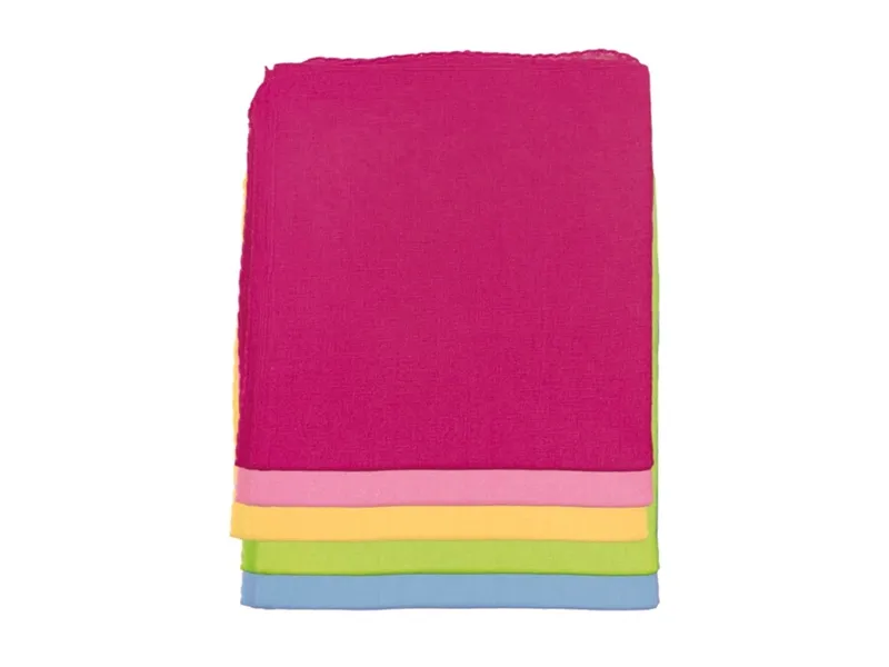 HANS NATUR Spieltücher Jahreszeitentücher Bio-Baumwolle 5er-Set, 115 x 105 cm Sommer, Mehrfarbig, – Produktbild 1 von 2