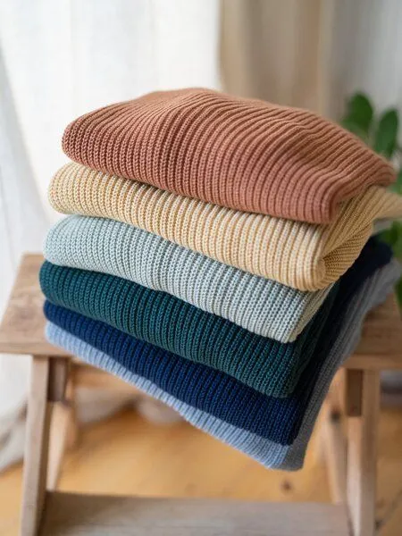 FUXBAU FUXBAU 4Seasons Frauen Strickpullover, Grau, – Produktbild 4 von 4