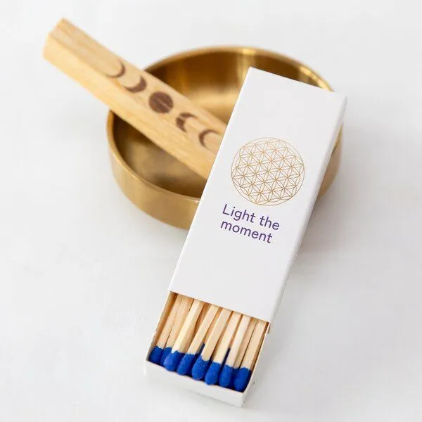 Divasya Divasya Streichhölzer: Be the Light | Light the Moment, Blau - light the moment, – Produktbild 3 von 4