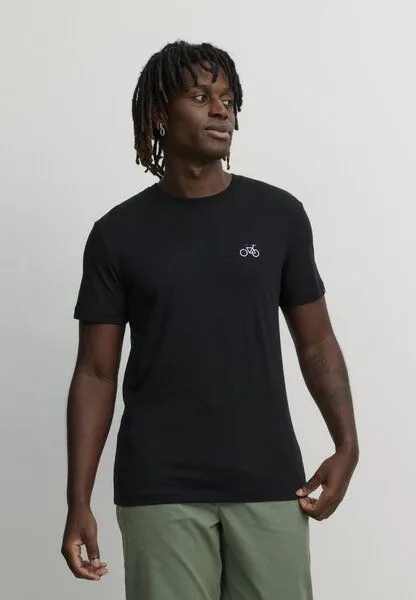recolution recolution T-Shirt AGAVE BIKE, Black, – Produktbild 2 von 4