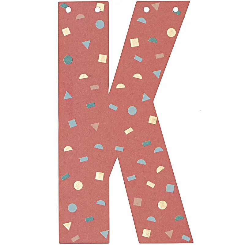 Rico Design Rico Design Buchstabe für Girlande 14cm K – Produktbild 1 von 1