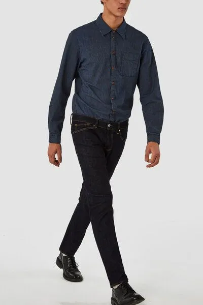Kings Of Indigo Kings Of Indigo Jeans Regular Slim Fit- Charles - Rinse, Blue, – Produktbild 3 von 4