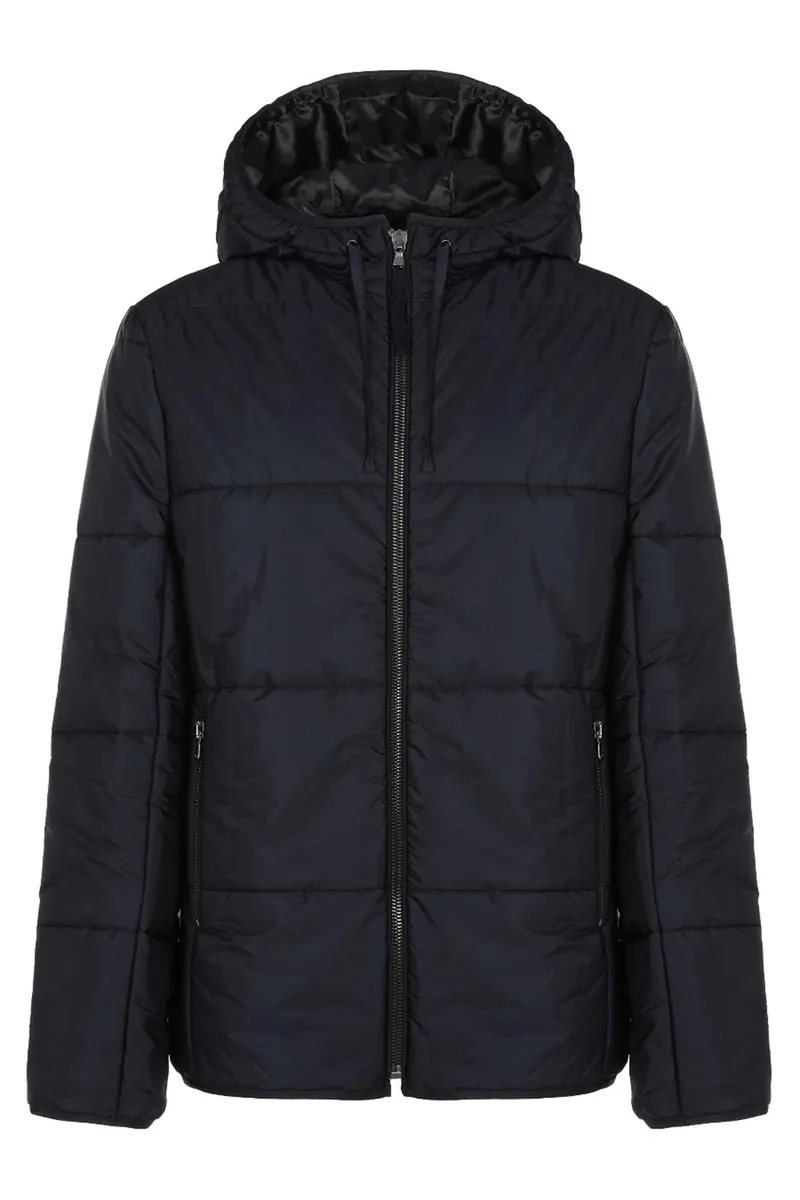 Will's Vegan Store Will's Vegan Store Damen vegan Pufferkapuze Schwarz, Schwarz, – Produktbild 1 von 1