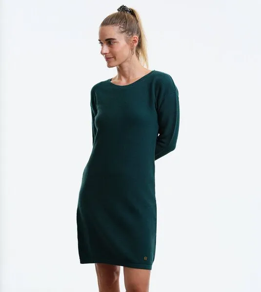 Gary Mash GARY MASH Strickkleid Lake Alma aus Biobaumwolle, Grün, – Produktbild 1 von 4
