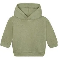 Babybugz Babybugz Baby Hoodie Hoody Kapuzenpullover T-Shirt 6 - 24 Monate 280 g/m² Bio Baumwolle Vegan, Oliv, – Produktbild 1 von 1