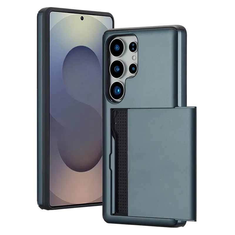 imoshion imoshion Backcover mit Kartenfach für das Samsung Galaxy S25 Ultra, Dunkelblau, – Produktbild 1 von 1
